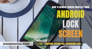 Removing Camera Shortcut from Your Android Lock Screen