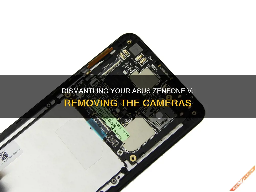 how to remove cameras from a asus zenfone v