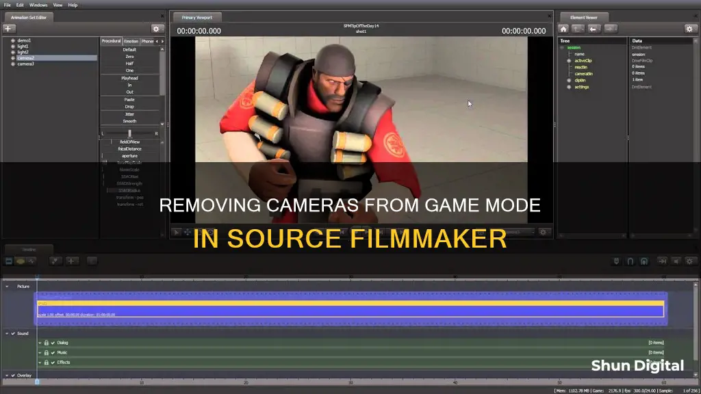 how to remove cameras from game mode in source filmmaker