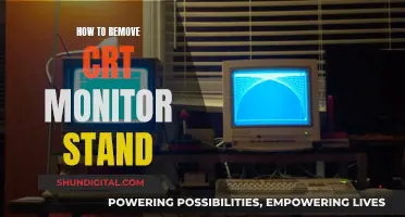 Removing CRT Monitor Stands: A Step-by-Step Guide