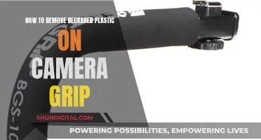 Removing Degraded Plastic from Your Camera Grip