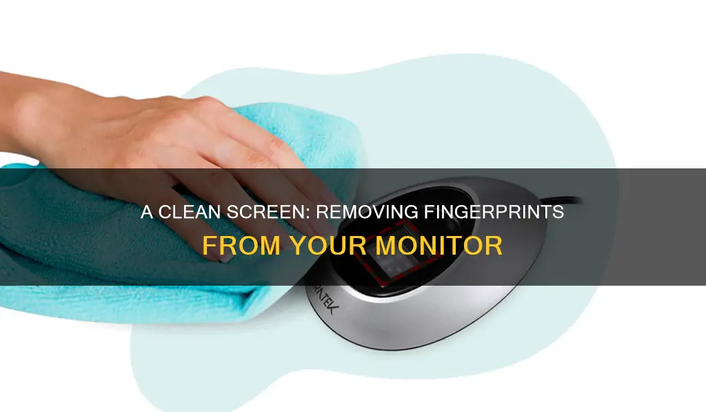 how to remove fingerprints from monitor