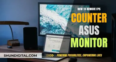 Removing FPS Counter: A Guide for ASUS Monitor Users
