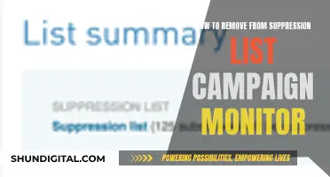 Understanding Campaign Monitor's Suppression List Removal Process