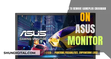 Removing GamePlus Crosshair from Your ASUS Monitor