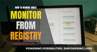 Removing Ghost Monitors: A Guide to Registry Cleaning