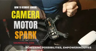 Removing Gimbal Camera Motor Spark: A Step-by-Step Guide