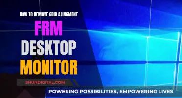 Eliminating Grid Alignment from Your Desktop Monitor