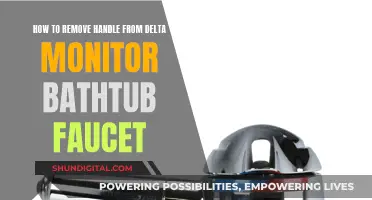 Removing Delta Monitor Bathtub Faucet Handle: A Step-by-Step Guide