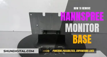 Hannspree Monitor Base Removal: A Step-by-Step Guide