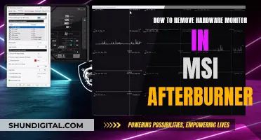 Removing Hardware Monitor from MSI Afterburner: A Step-by-Step Guide