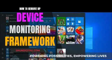 Uninstalling HP Device Monitoring Framework: A Step-by-Step Guide