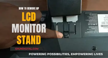 Removing HP LCD Monitor Stands: A Step-by-Step Guide