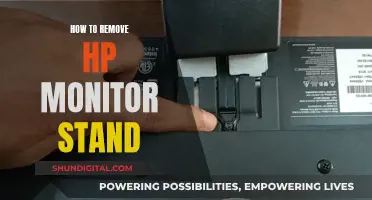 Removing HP Monitor Stand: A Step-by-Step Guide