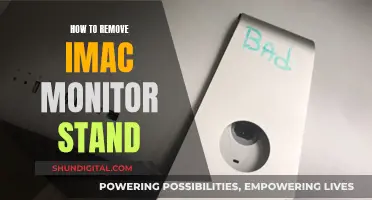 Removing iMac Monitor Stand: A Step-by-Step Guide