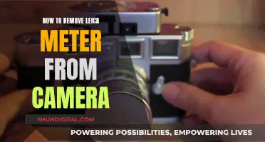 Removing Leica Meter from Camera: A Step-by-Step Guide