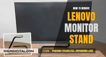 Removing Lenovo Monitor Stand: A Step-by-Step Guide