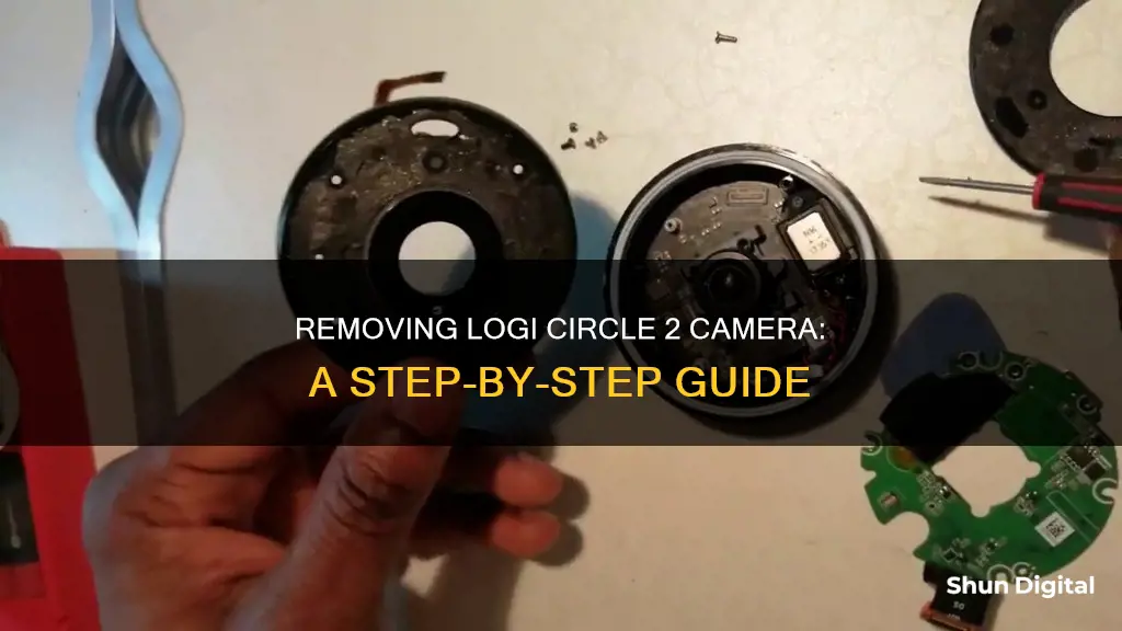 how to remove logi circle 2 camera