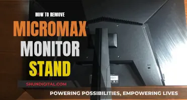 Removing Micromax Monitor Stand: A Step-by-Step Guide