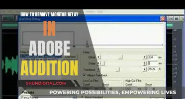 Eliminating Monitor Delay in Adobe Audition: A Comprehensive Guide