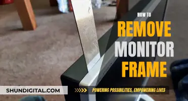 Dismantling Your Monitor: Removing the Frame Safely and Efficiently