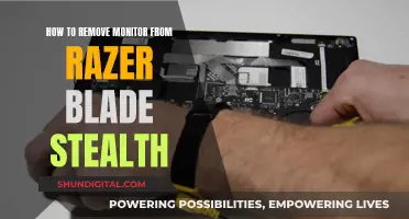 Disassembling Razer Blade Stealth: Monitor Removal Guide