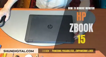 Easy Steps to Remove Monitor from HP ZBook 15