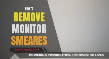 A Guide to Removing Smears from Your Monitor Screen