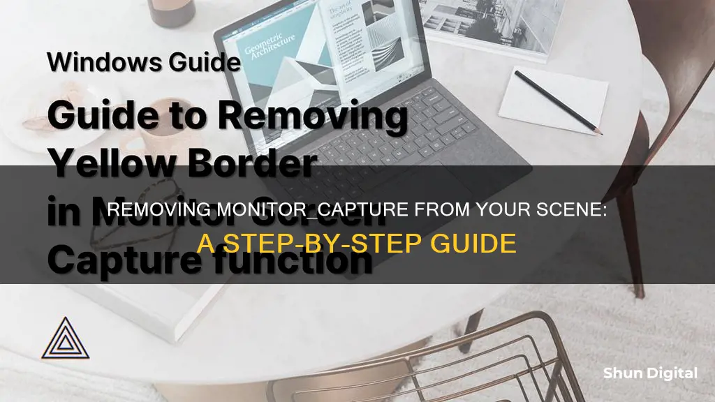 how to remove monitor_capture from your scene