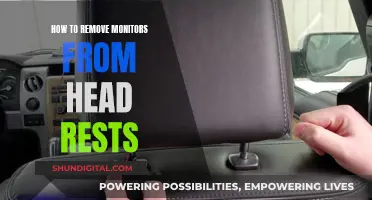 Removing Monitors from Head Rests: An Easy DIY Guide