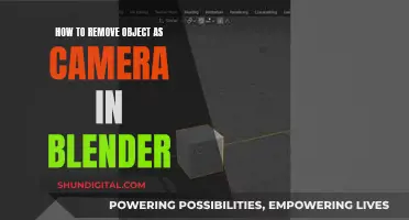 Removing Camera Obstructions in Blender: A Quick Guide