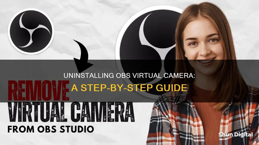 how to remove obs virtual camera