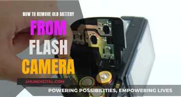 Removing Old Flash Camera Batteries: A Step-by-Step Guide