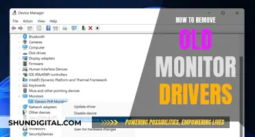 Uninstalling Old Monitor Drivers: A Step-by-Step Guide