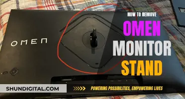 Removing Omen Monitor Stand: A Step-by-Step Guide