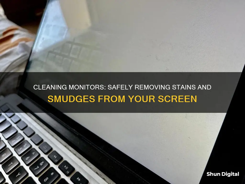 how to remove on monitor