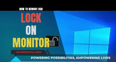 Unlocking Monitor: Removing OSD Lock with Easy Steps