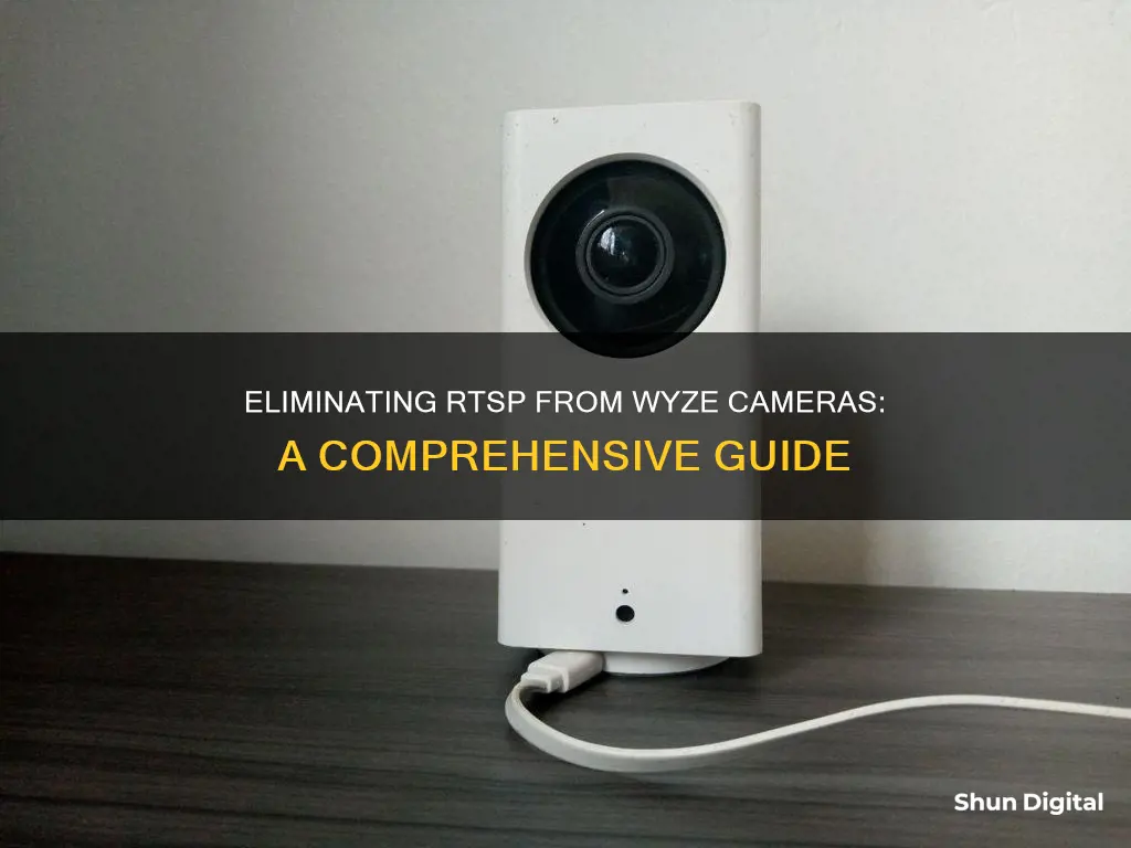 how to remove rstp from wyze camera