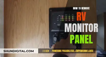 Removing RV Monitor Panels: A Step-by-Step Guide