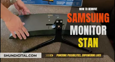 Removing the Samsung Monitor Stand: A Step-by-Step Guide