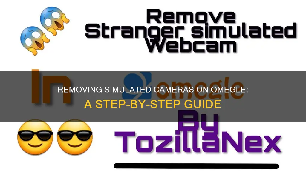 how to remove simulated camera on omegle