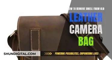 Leather Camera Bag Odor Removal: Effective Methods