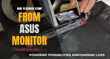 Removing the Stand from Your ASUS Monitor: A Step-by-Step Guide