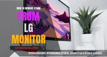 Removing the Stand from Your LG Monitor: A Step-by-Step Guide