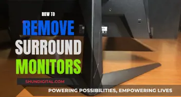 Removing Surround Sound Monitors: A Step-by-Step Guide