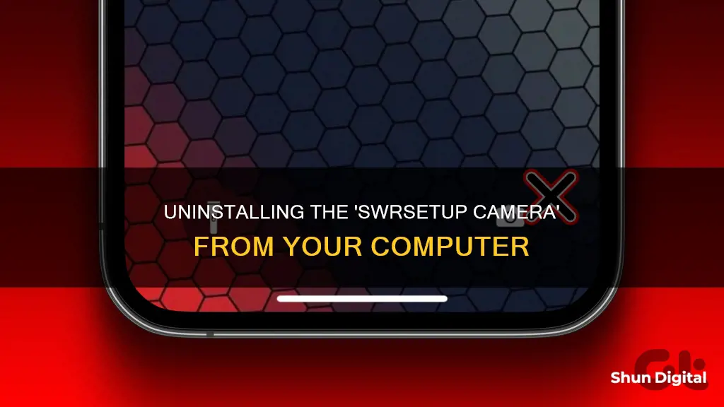 how to remove swrsetup camera from computer