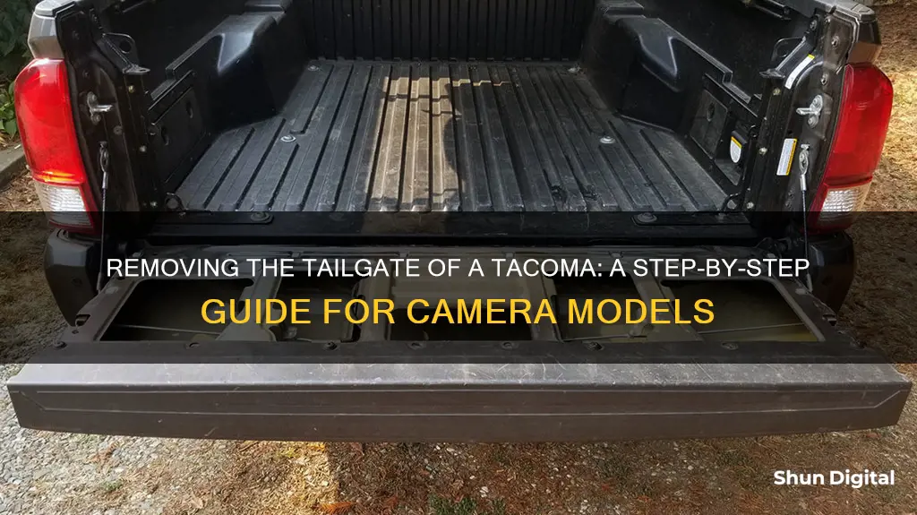 how to remove tacoma tailgate with camera