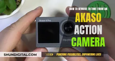 Removing Time From Your Akaso Action Camera