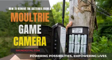 Removing Batteries from a Moultrie Game Camera: Step-by-Step Guide