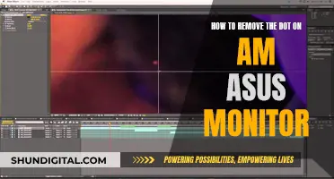 Removing Annoying Dots from Your ASUS Monitor